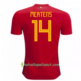 Jalkapallo Pelipaidat Belgia Mertens 14 World Cup 2018 Kotipaita